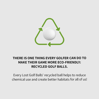 Mixed Golf Ball Brands, Mint/ 5A/ AAAAA Quality, 48 Pack, White