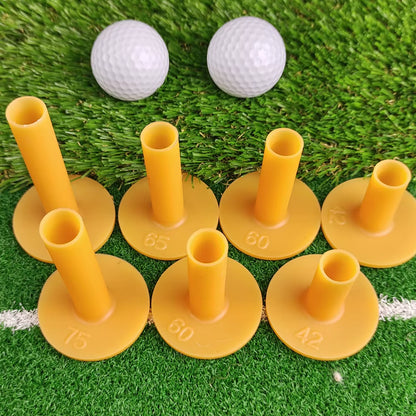 5Pcs/Set Rubber Golf Tee Training Practice Ox Tendon Tee Golf Ball Holders